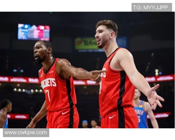 火箭队五连胜强势登顶西部第二!双子星狂轰48分26篮板14助攻,杜兰特躺赢见证冠军竞争力 火箭队五连胜强势登顶西部第二!双子星狂轰48分26篮板14助攻,杜兰特躺赢见证冠军竞争力